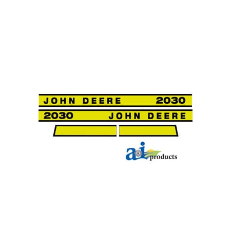 A & I Products Hood Decal 4.5" x2.5" x2" A-JD2030E